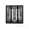 Phone Booth With Loveseat Sofa soundproof booth for office Working Pod With Sofa Factory